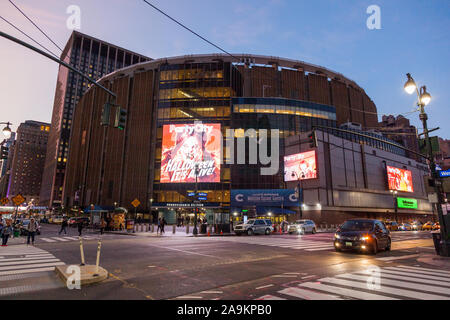 Madison Square Garden, New York, Vereinigte Staaten von Amerika Stockfoto