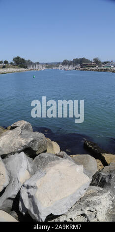 In USA Kalifornien santa cruz Hafen Reiseziel Stockfoto