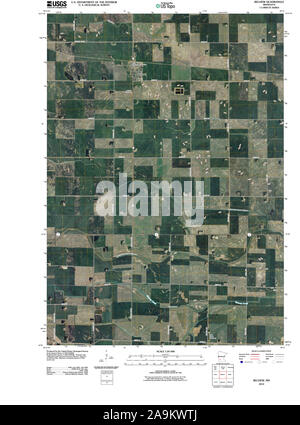 USGS TOPO Karte MInnesota MN Belview 20100806 TM Wiederherstellung Stockfoto