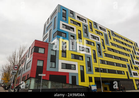 Student Universität Unterkunft in Southend on Sea, Stockfoto