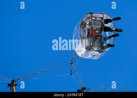 Southbank, London, UK. 16. November 2019. Der Winter Starflyer Fahrt auf der Southbank für die Weihnachtszeit. Quelle: Matthew Chattle/Alamy leben Nachrichten Stockfoto