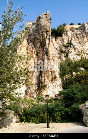 Guadalest in Spanien Stockfoto