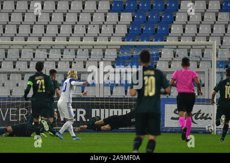 Ferrara, Italien. 16 Nov, 2019. Palo finnsson islandaduring Europäischen 2021 Qualifier - Gruppe 1 - Italien vs Insel, italienischen Fußball-Team in Ferrara, Italien, 16. November 2019 - LPS/Alessio Tarpini Credit: Alessio Tarpini/LPS/ZUMA Draht/Alamy leben Nachrichten Stockfoto