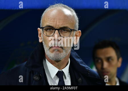 Ferrara, Italien. 16 Nov, 2019. nicolato tecnico Italyduring Europäischen 2021 Qualifier - Gruppe 1 - Italien vs Insel, italienischen Fußball-Team in Ferrara, Italien, 16. November 2019 - LPS/Alessio Tarpini Credit: Alessio Tarpini/LPS/ZUMA Draht/Alamy leben Nachrichten Stockfoto