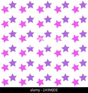 Patchwork Sterne nahtlose Muster Stock Vektor