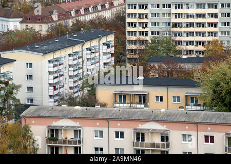 Potsdam, Deutschland. 05 Nov, 2019. Die Wohngebäude in der Potsdamer Innenstadt. Credit: Soeren Stache/dpa-Zentralbild/ZB/dpa/Alamy leben Nachrichten Stockfoto