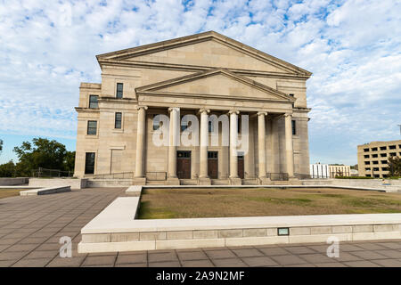 Jackson, MS/USA - November 4, 2019: der Oberste Gerichtshof von Mississippi Gebäude in Jackson, MS entfernt Stockfoto