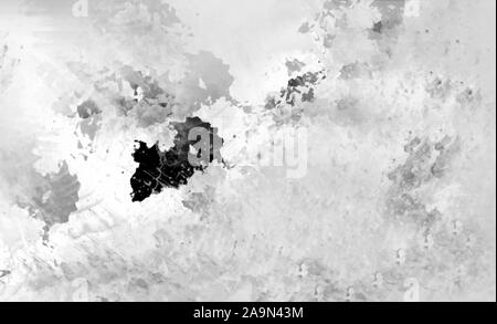 Abstrakte moderne schwarz-weißen Anstrich. Texturierte monochromen Hintergrund. Stockfoto