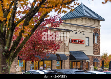 Chipotle Mexican Grill Restaurant in Duluth, Georgia. (USA) Stockfoto