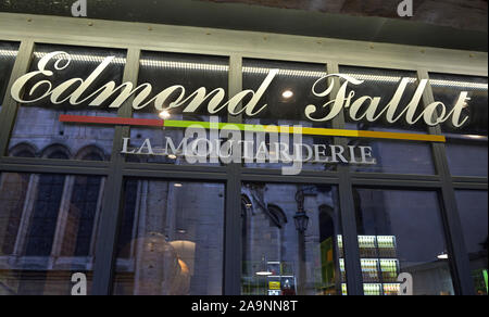 Die Edmond Fallot Senf, Dijon FR Stockfoto
