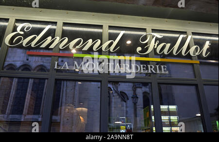 Die Edmond Fallot Senf, Dijon FR Stockfoto