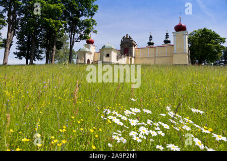 Klášter Hora Matky Boží Hedeč, Králíky, Východní Čechy, Česká republika/Berg Kloster der Mutter Gottes, Kraliky, Ostböhmen, Tschechische Repub Stockfoto