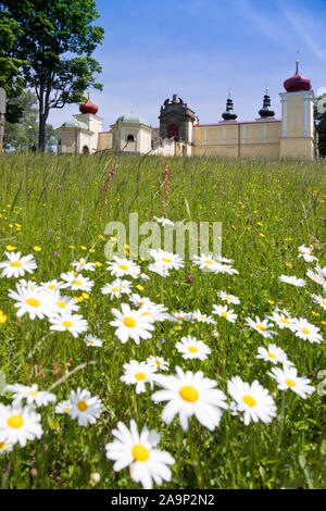 Klášter Hora Matky Boží Hedeč, Králíky, Východní Čechy, Česká republika/Berg Kloster der Mutter Gottes, Kraliky, Ostböhmen, Tschechische Repub Stockfoto