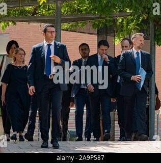 IL PREMIER GIUSEPPE CONTE ALL'Università "ROMA TRE AL CONVEGNO IL DIRITTO PATRIMONIALE' Stockfoto