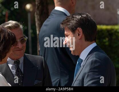 IL PREMIER GIUSEPPE CONTE ALL'Università "ROMA TRE AL CONVEGNO IL DIRITTO PATRIMONIALE' Stockfoto