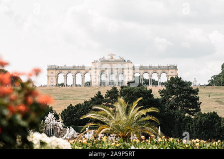 Gloriette Schönbrunn in Wien, Österreich, Europa Stockfoto