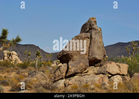 Palm Springs, Kalifornien - Juli 2018: Die Wüste in Palm Springs und Joshua Tree National Park Stockfoto