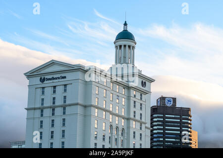 Southern Sun Hotel & Standard Bank Kapstadt skyline Stockfoto
