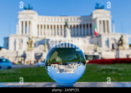 Der viktorianische in einer Sphäre umschlossen. Stockfoto