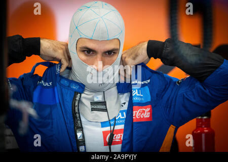 Sao Paulo, Brasilien. 16 Nov, 2019. Carlos Sainz (Spa), McLaren Renault F1 MCL34, Porträt während der 2019-Formel-1-Weltmeisterschaft, Brasilien Grand Prix vom 15. bis 17. November in Sao Paulo, Brasilien - | Verwendung der weltweiten Kredit: dpa/Alamy leben Nachrichten Stockfoto