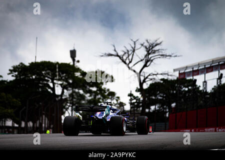 Sao Paulo, Brasilien. 16 Nov, 2019. 26 Daniil KVYAT (rus), Scuderia Toro Rosso Honda Str 14, Aktion während der 2019-Formel-1-Weltmeisterschaft, Brasilien Grand Prix vom 15. bis 17. November in Sao Paulo, Brasilien - | Verwendung der weltweiten Kredit: dpa/Alamy leben Nachrichten Stockfoto