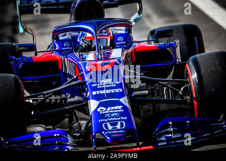 Sao Paulo, Brasilien. 16 Nov, 2019. 10 GASLY Pierre (fra), Scuderia Toro Rosso Honda Str 14, Aktion während der 2019-Formel-1-Weltmeisterschaft, Brasilien Grand Prix vom 15. bis 17. November in Sao Paulo, Brasilien - | Verwendung der weltweiten Kredit: dpa/Alamy leben Nachrichten Stockfoto