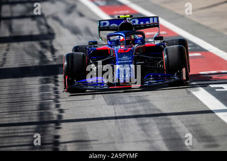 Sao Paulo, Brasilien. 16 Nov, 2019. 10 GASLY Pierre (fra), Scuderia Toro Rosso Honda Str 14, Aktion während der 2019-Formel-1-Weltmeisterschaft, Brasilien Grand Prix vom 15. bis 17. November in Sao Paulo, Brasilien - | Verwendung der weltweiten Kredit: dpa/Alamy leben Nachrichten Stockfoto