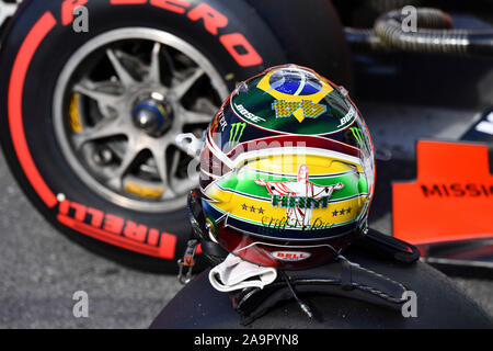 Sao Paulo, Brasilien. 16 Nov, 2019. #44 Lewis Hamilton (GBR, MERCEDES AMG PETRONAS Motorsport) | Verwendung der weltweiten Kredit: dpa/Alamy leben Nachrichten Stockfoto