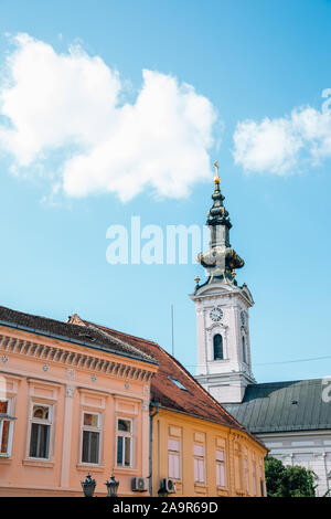 Saint George's Kathedrale in der Altstadt von Novi Sad, Serbien Stockfoto