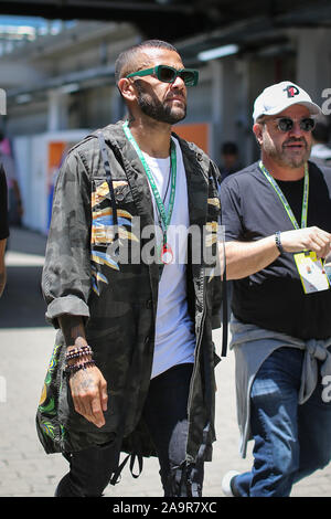 Sao Paulo, Brasilien. 17. Nov 2019. Während der Brasilianischen Formel 1 2019 Grand Prix, am Interlagos in São Paulo, SP statt. (Foto: Rodolfo Buhrer/La Imagem/Fotoarena) Credit: Foto Arena LTDA/Alamy leben Nachrichten Stockfoto