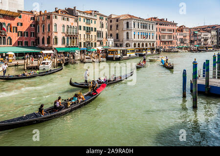 Das schoene Venedig in Italien Stockfoto