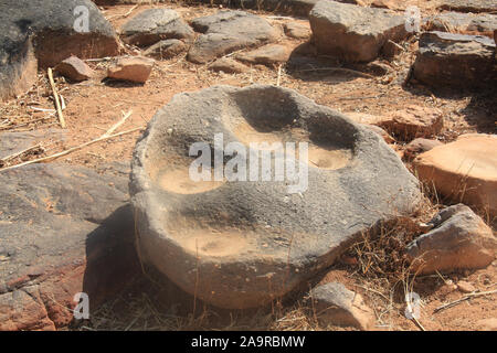 Der Dogon: Dorf der Tal Stockfoto