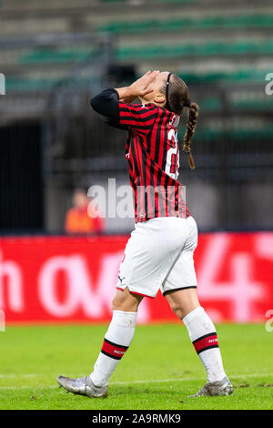 Mailand, Italien, 17. November 2019, Deborah salvatori Rinaldi, Mailand, während Mailand Frauen vs Juventus Frauen - Italienische Fußball Serie A Frauen Meisterschaft - Credit: LPS/Francesco Scaccianoce/Alamy leben Nachrichten Stockfoto