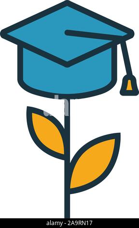 Wissen wachsende Symbol. Einfaches Element von der Produktivität icons Collection. Kreative Wissen wachsende Symbol ui, ux, Anwendungen, Software und Infografiken Stock Vektor