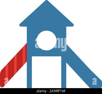 Spielplatz Symbol. Einfaches Element von Stadt Elemente icons Collection. Kreative Spielwiese Symbol ui, ux, Anwendungen, Software und Infografiken Stock Vektor