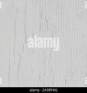 Alte hölzerne Schild in Hellgrau mit rissige Oberfläche lackiert Stockfoto