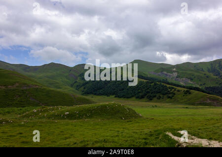 Russische region, Republik Tschetschenien, Kaukasus Stockfoto