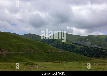 Russische region, Republik Tschetschenien, Kaukasus Stockfoto