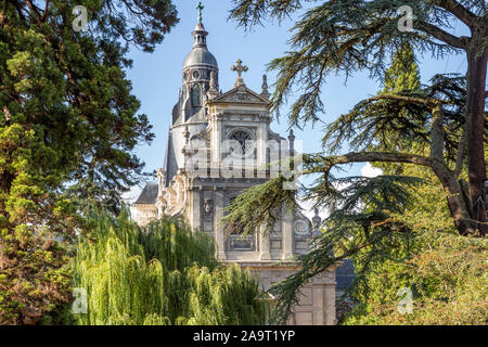 Eglise Saint Vincent de Paul in das alte Zentrum von Blois in Frankreich Stockfoto