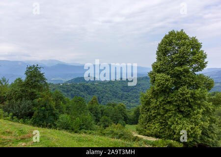 Shira Bena Jurte russische Region, Republik Tschetschenien, Kaukasus Stockfoto