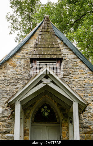 Halltown Memorial Chapel, Halltown Straße, Harpers Ferry, West Virginia Stockfoto