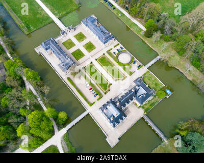 La Ferté-Saint-Aubin Schloss, Loiret, Center-Val de Loire, Frankreich Stockfoto