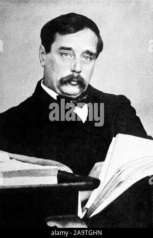 HG Wells, Herbert George Wells (1866-1946) englischer Schriftsteller. Stockfoto