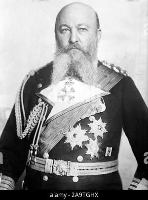 Alfred von Tirpitz, Alfred Peter Friedrich von Tirpitz (1849 - 1930) Deutsche Grand Admiral, Staatssekretär der Kaiserlichen Marine, die leistungsstarke Verwaltung Filiale der deutschen Kaiserlichen Marine von 1897 bis 1916. Stockfoto