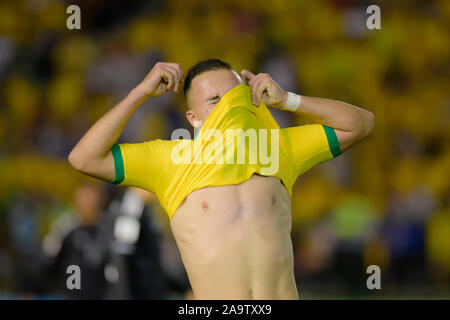 Brasilia, Brasilien. 17. Nov, 2019. Peglow während U 17 Mexiko und Brasilien. FIFA U17-WM-Finale. Bezerrão Stadion. Brasilia DF. (Foto: Reinaldo Reginato/Fotoarena) Credit: Foto Arena LTDA/Alamy leben Nachrichten Stockfoto