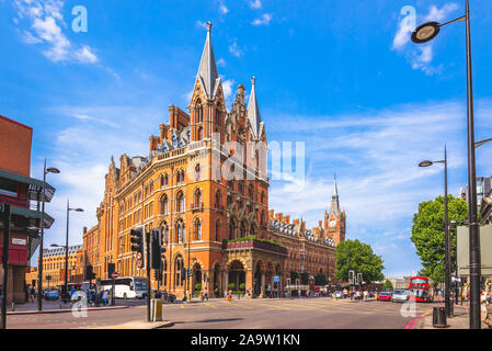 St. Pancras Renaissance Hotel in London, Großbritannien Stockfoto