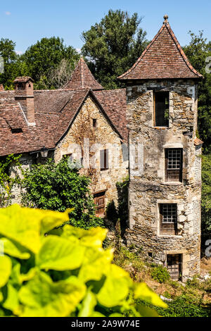 Carennace, eines der schönsten Dörfer von Frankreich Stockfoto