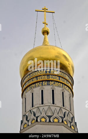 Glockenturm "Iwan der Große". Cathedral Square, der Moskauer Kreml, Russland Stockfoto