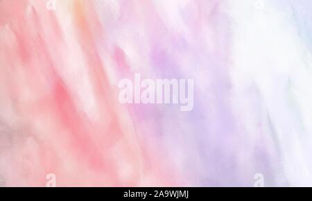 Abstrakte gebürstet Hintergrund mit Pastell rosa, rosa und weißen Rauch Farbe und Raum für Text oder Bild Stockfoto