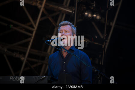 A-HA im Konzert Stockfoto